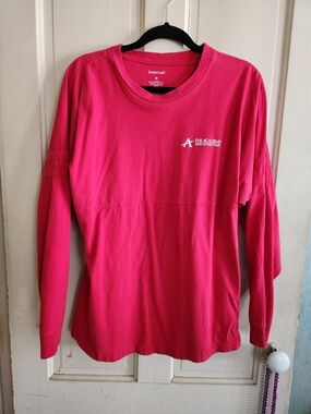 Boxercraft Women's Long Sleeve Crewneck Jersey - Pink